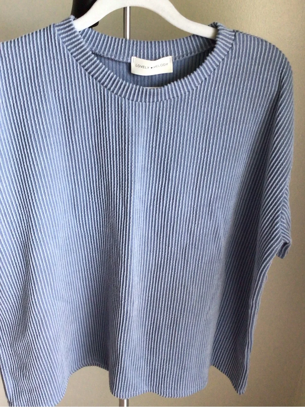 NWT Lovely Melody Two-piece Set Top and matching shorts